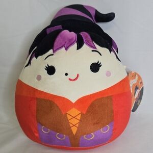 Disney Hocus Pocus Mary Sanderson Squishmallow‎ 8"